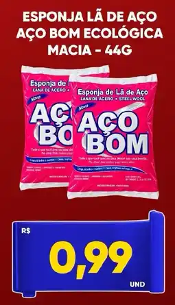 Tatico Esponja lã de aço aço bom ecológica macia oferta