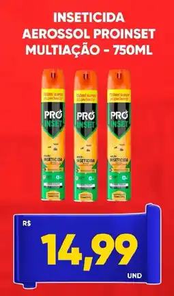 Tatico inseticida aerossol proinset multiação oferta