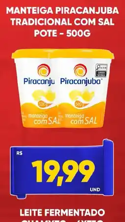 Tatico Manteiga piracanjuba tradicional com sal oferta