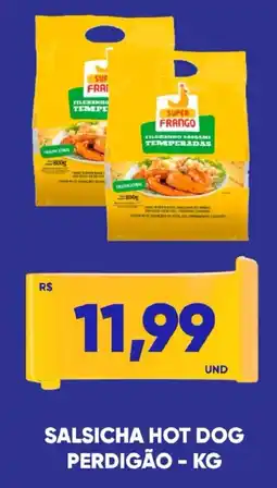 Tatico Salsicha hot dog perdigão oferta
