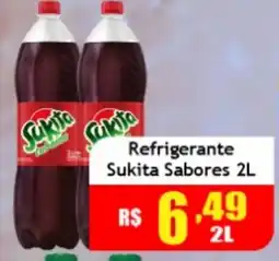 Supermercado Kibe Refrigerante Sukita Sabores oferta