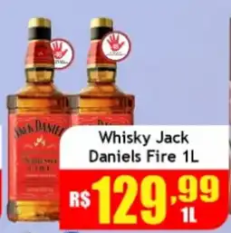 Supermercado Kibe Whisky Jack Daniels Fire oferta