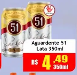 Supermercado Kibe Aguardente 51 oferta