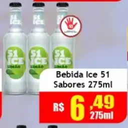 Supermercado Kibe Bebida ice 51 sabores oferta
