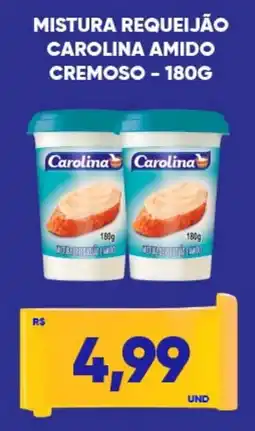 Tatico Mistura requeijão carolina amido cremoso oferta