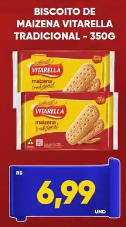 Tatico Biscoito de maizena vitarella tradicional oferta