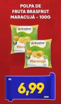 Tatico Polpa de fruta brasfrut maracujá oferta