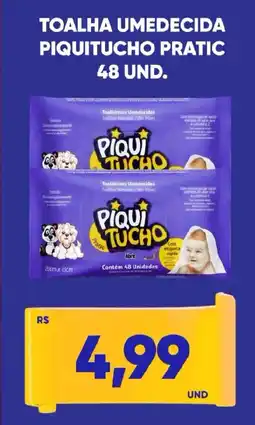 Tatico toalha umedecida piquitucho pratic oferta