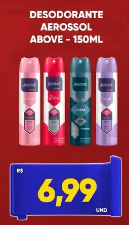 Tatico Desodorante aerossol above oferta