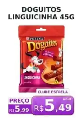 Supermercado Estrela Azul Doguitos linguicinha oferta