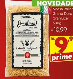 Brasão Supermercados Massa italiana granoro fusilli oferta