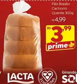 Brasão Supermercados Pão Brasão Cachorro Quente oferta