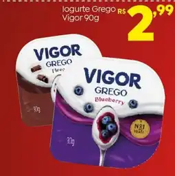Brasão Supermercados logurte grego vigor oferta