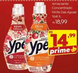 Brasão Supermercados Amaciantes concentrado ninfa das aguas oferta