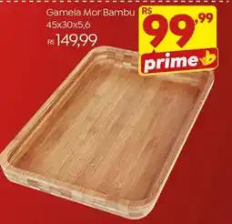 Brasão Supermercados Gamela Mor Bambu oferta