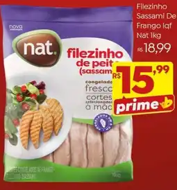 Brasão Supermercados Filezinho de peito (sassam) oferta