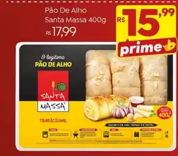 Brasão Supermercados pão de alho santa massa oferta