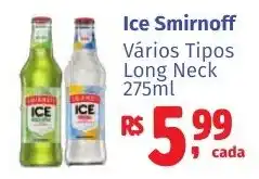 Ice Smirnoff Vários Tipos Long Neck
