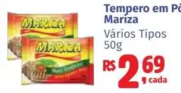 Camiño supermercados Tempero em Pó Mariza Vários Tipos oferta