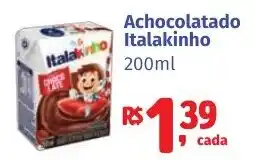 Camiño supermercados Achocolatado Italakinho oferta