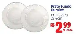 Camiño supermercados Prato Fundo Duralex Primavera oferta