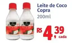 Camiño supermercados Leite de Coco Copra oferta