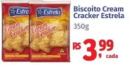 Camiño supermercados Biscoito cream cracker estrela oferta