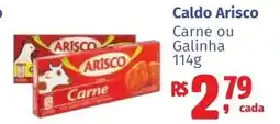 Camiño supermercados Caldo Arisco Carne ou Galinha oferta