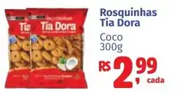 Camiño supermercados Rosquinhas tia dora oferta