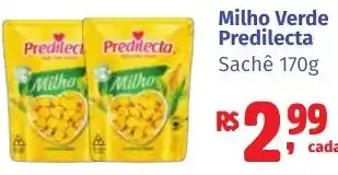 Camiño supermercados Milho Verde Predilecta oferta