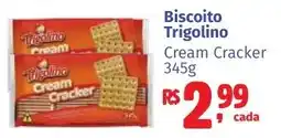 Camiño supermercados Biscoito Trigolino cream cracker oferta