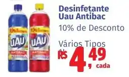 Camiño supermercados Desinfetante Uau Antibac oferta