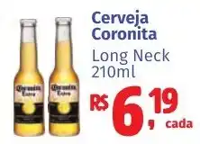 Camiño supermercados Cerveja Coronita Long Neck oferta