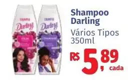 Camiño supermercados Shampoo Darling Vários Tipos oferta