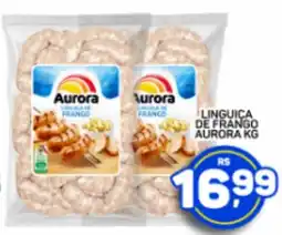Juzan Linguiça de frango aurora oferta