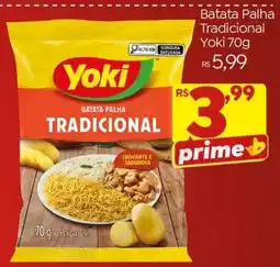 Brasão Supermercados Batata palha tradicional oferta