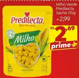 Brasão Supermercados Milho Verde Predilecta oferta