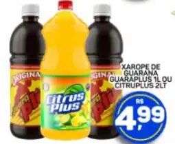Juzan Xarope de guaraná guaraplus 1l ou citruplus 2lt oferta