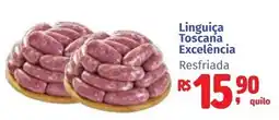 Camiño supermercados Linguiça Toscanã Excelência oferta