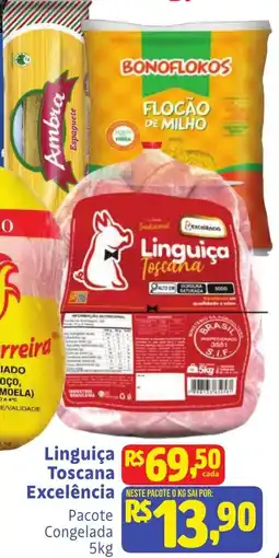 Camiño supermercados Linguiça Toscana Excelência oferta