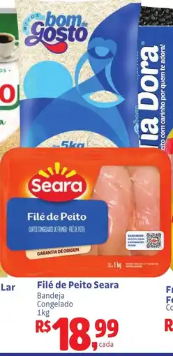 Camiño supermercados Filé de Peito Seara oferta