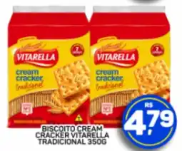 Juzan Biscoito cream cracker vitarella tradicional oferta