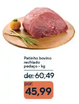 Coop Patinho bovino resfriado pedaço - kg oferta