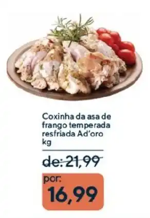 Coxinha da asa de frango temperada resfriada Ad'oro