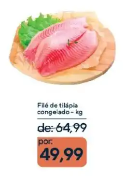 Coop Filé de tilápia congelado oferta