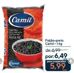 Coop Feijão-preto Camil oferta