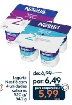 Coop Iogurte Nestlé com 4 unidades sabores oferta