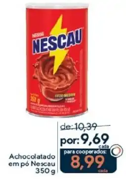 Coop Achocolatado em pó Nescau oferta