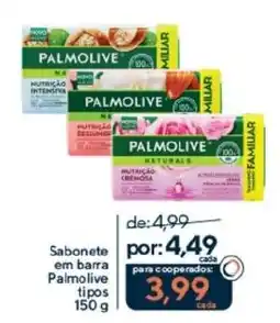 Coop Sabonete em barra Palmolive tipos oferta