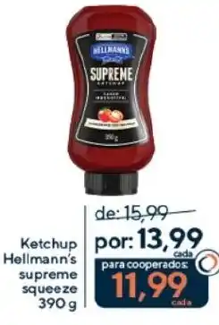 Coop Ketchup hellmann's supreme squeeze oferta